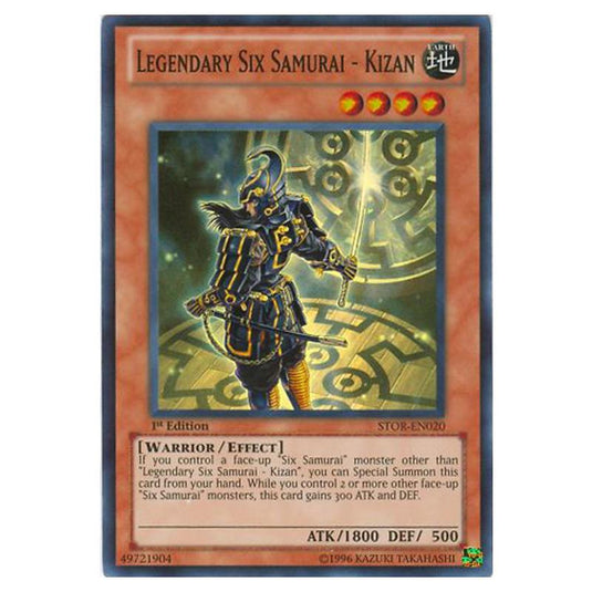 Yu-Gi-Oh! - Storm of Ragnarok - Legendary Six Samurai - Kizan (Super Rare) STOR-EN020