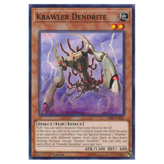 Yu-Gi-Oh! - Circuit Break - Krawler Dendrite (Common) CIBR-EN021