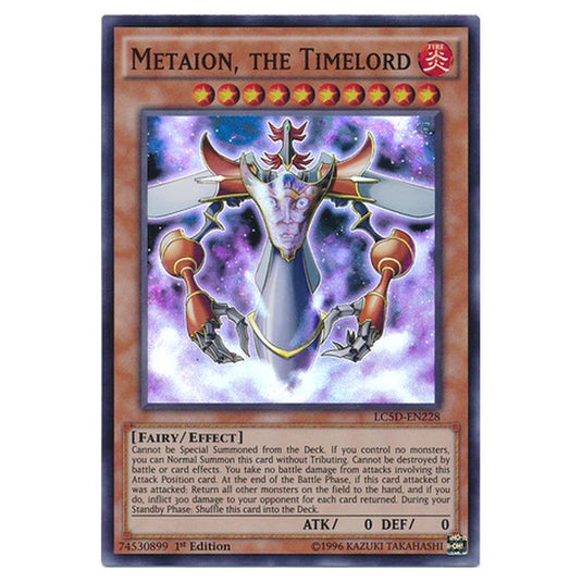 Yu-Gi-Oh! - Legendary Collection 5D's Mega Pack - Metaion, the Timelord (Super Rare) LC5D-EN228