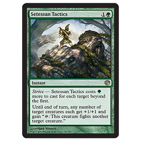 Magic the Gathering - Journey into Nyx - Setessan Tactics - 140/165