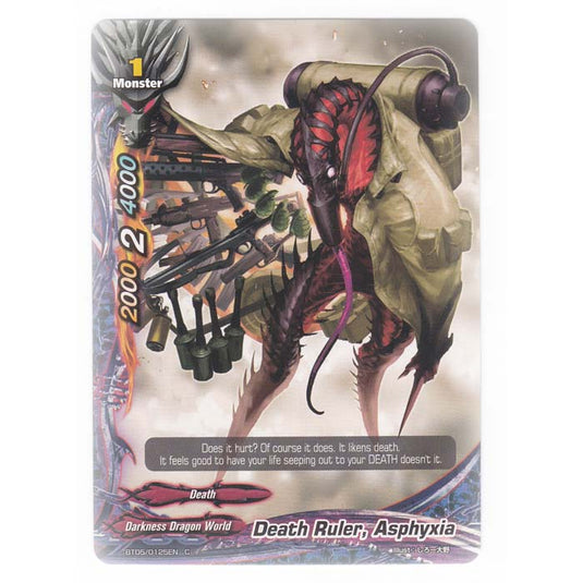 Future Card Buddyfight - Break To The Future - Death Ruler Asphyxia - 125/135 (Foil)