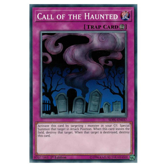 Yu-Gi-Oh! - Structure Deck - Powercode Link - Call of the Haunted (Common) SDPL-EN037