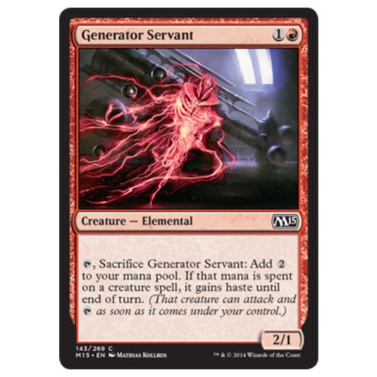 Magic the Gathering - M15 Core Set - Generator Servant - 143/269