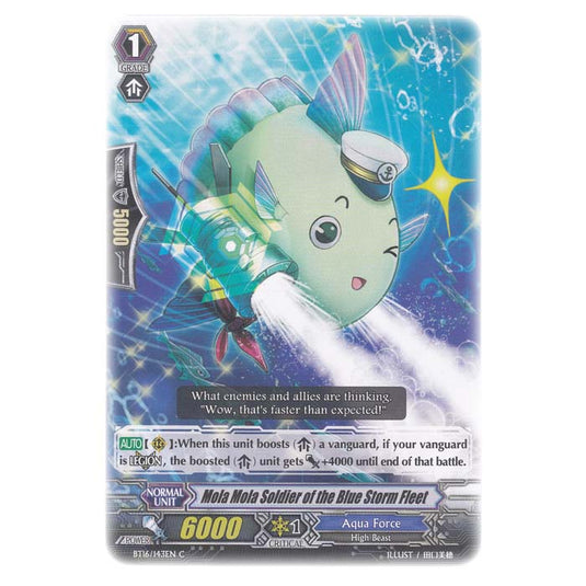 CFV - Legion Of Dragons & Blades - Mola Mola Soldier of the Blue Storm Fleet - 143/144