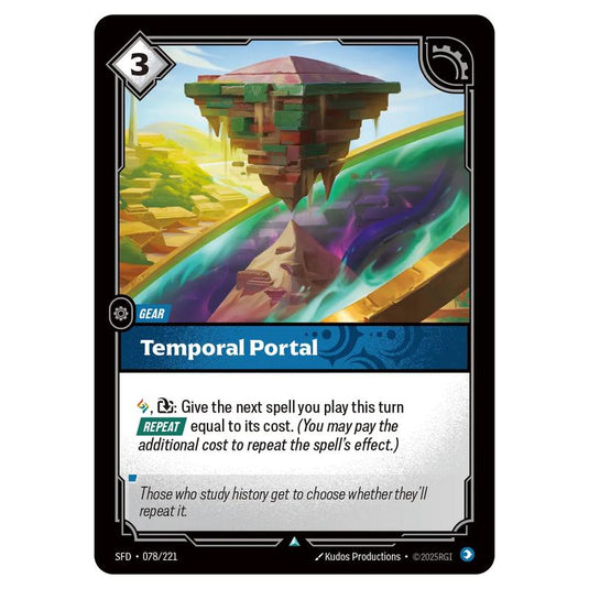Riftbound: League of Legends TCG - Spiritforged - Temporal Portal - 078/221