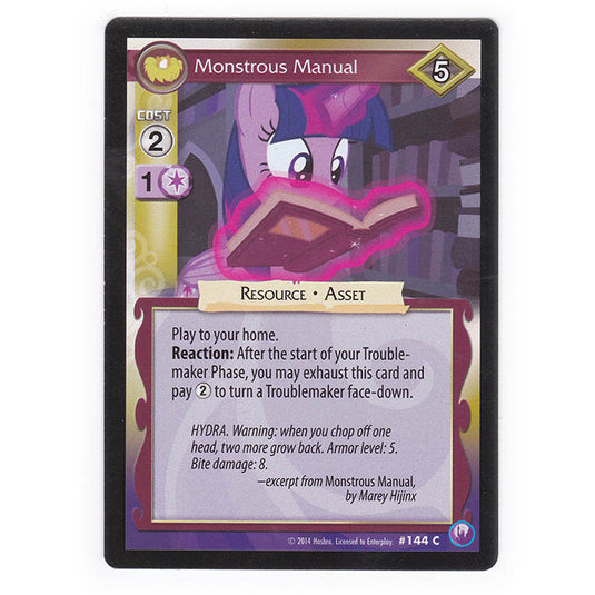 MLP - Canterlot Nights - Monstrous Manual - 144/203