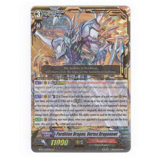 CFV - Blazing Perdition - Perdition Dragon Vortex Dragonewt - Legion Rare - LR03/144