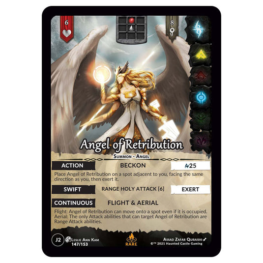 Genesis Battle of Champions - Welcome to Jaelara - Angel of Retribution (Rare) J2147