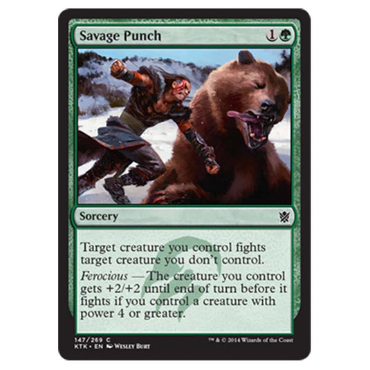 Magic the Gathering - Khans Of Tarkir - Savage Punch - 147/269