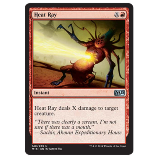 Magic the Gathering - M15 Core Set - Heat Ray - 148/269