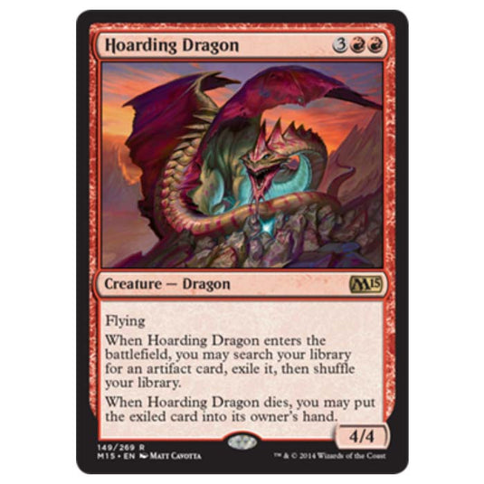 Magic the Gathering - M15 Core Set - Hoarding Dragon - 149/269