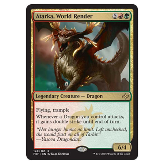 Magic the Gathering - Fate Reforged - Atarka World Render - 149/185