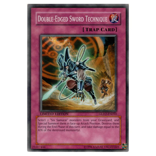 Yu-Gi-Oh! - Gold Series 2009 - Double-Edged Sword Technique (Common) GLD2-EN050