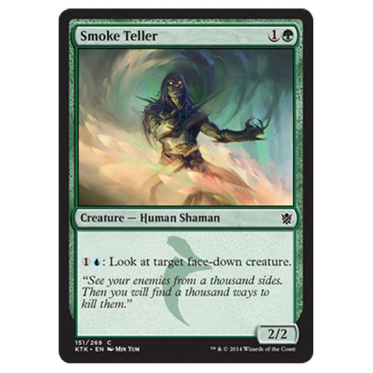 Magic the Gathering - Khans Of Tarkir - Smoke Teller - 151/269