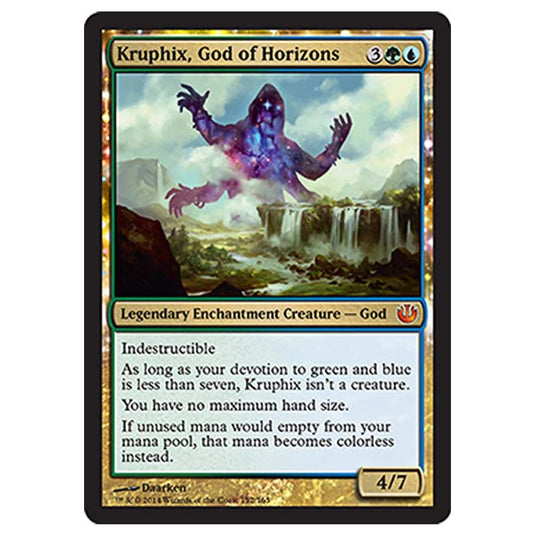 Magic the Gathering - Journey into Nyx - Kruphix, God of Horizons - 152/165