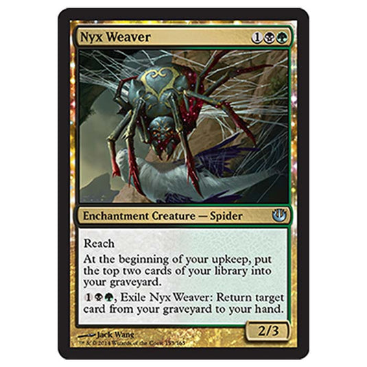 Magic the Gathering - Journey into Nyx - Nyx Weaver - 153/165