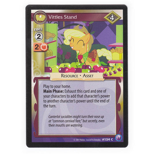 MLP - Canterlot Nights - Vittles Stand - 154/203
