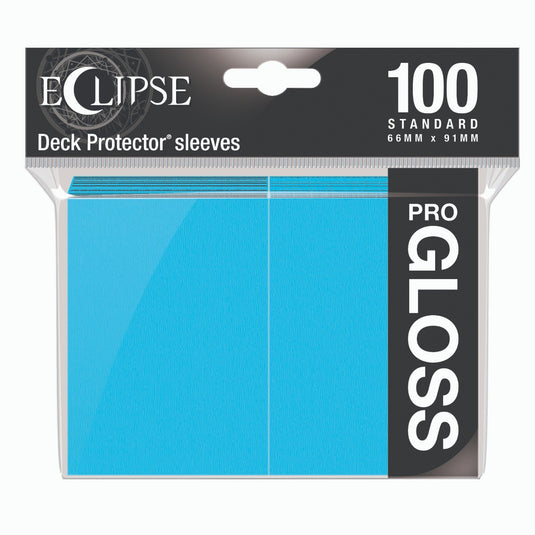 Ultra Pro - Standard Sleeves - Gloss Eclipse - Sky Blue (100 Sleeves)