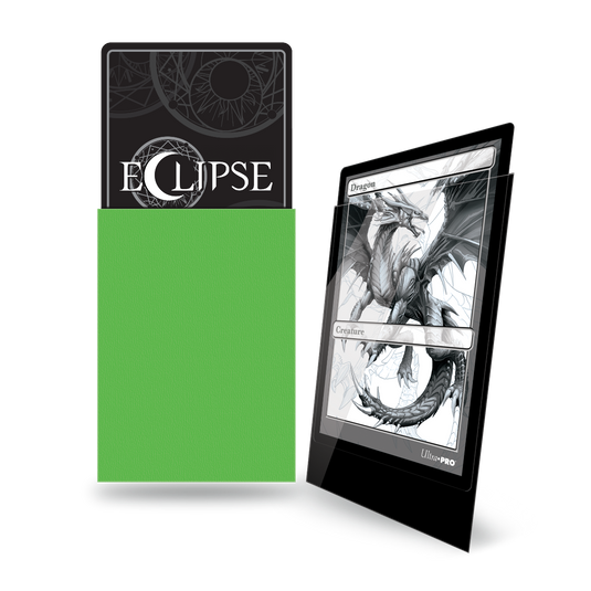 Ultra Pro - Standard Sleeves - Gloss Eclipse - Lime Green (100 Sleeves)