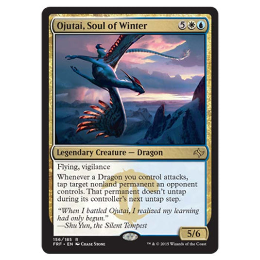 Magic the Gathering - Fate Reforged - Ojutai Soul of Winter - 156/185