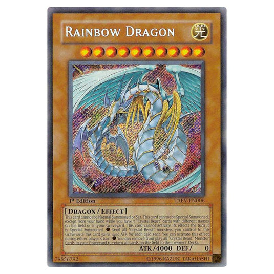 Yu-Gi-Oh! - Tactical Evolution - Rainbow Dragon (Secret Rare) TAEV-EN006