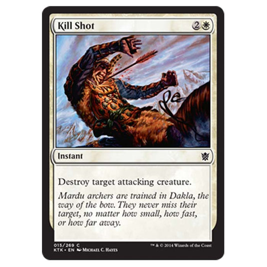 Magic the Gathering - Khans Of Tarkir - Kill Shot - 15/269