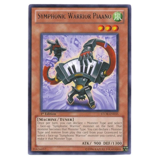 Yu-Gi-Oh! - Storm of Ragnarok - Symphonic Warrior Piaano (Rare) STOR-EN035