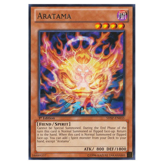 Yu-Gi-Oh! - Shadow Specters - Aratama (Rare) SHSP-EN035
