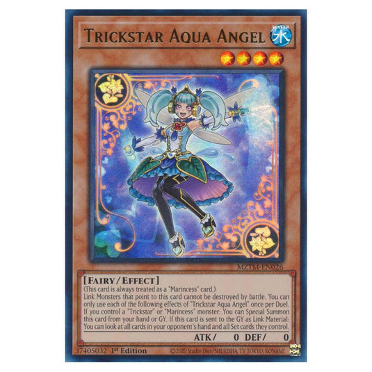 Yu-Gi-Oh! - Maze of the Master - Trickstar Aqua Angel (Collector's Rare) MZTM-EN026