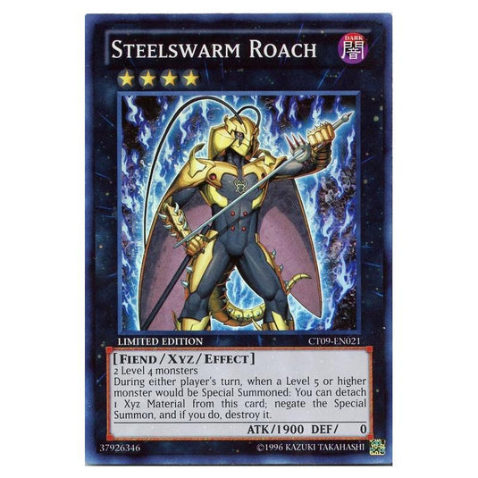 Yu-Gi-Oh! - Collectible Tins 2012 Wave 2.5 - Steelswarm Roach (Super Rare) CT09-EN021