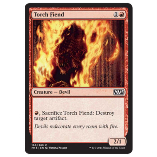 Magic the Gathering - M15 Core Set - Torch Fiend - 166/269