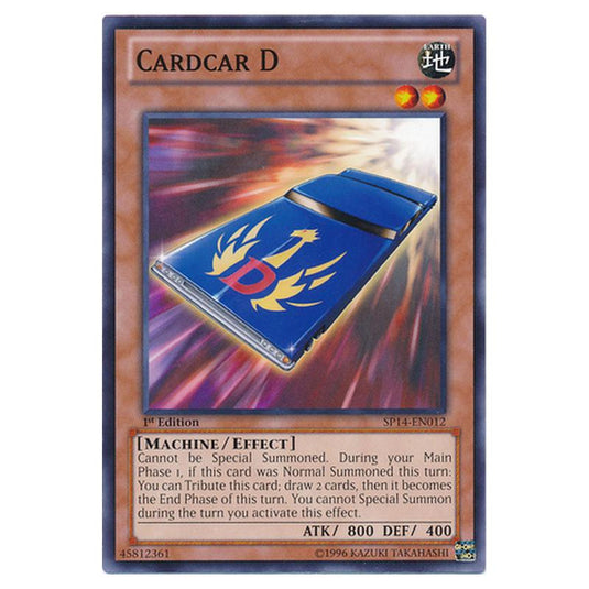 Yu-Gi-Oh! - Star Pack 2014 - Cardcar D (Common) SP14-EN012