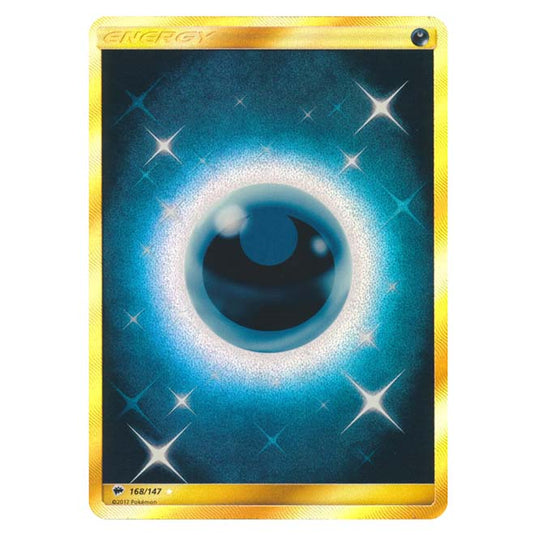 Pokemon - Sun & Moon - Burning Shadows - Darkness Energy (Secret Rare) - 168/147
