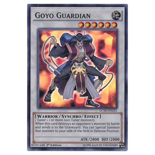 Yu-Gi-Oh! - Legendary Collection 5D's Mega Pack - Goyo Guardian (Super Rare) LC5D-EN231