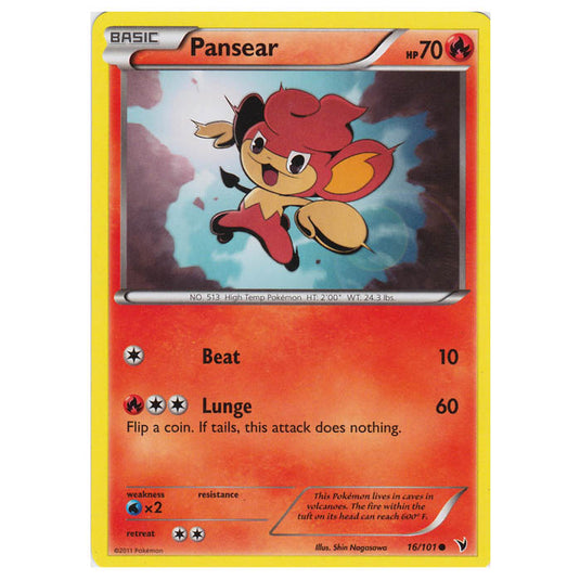 Pokemon - Black & White - Noble Victories - Pansear 16/101