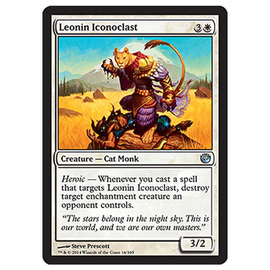 Magic the Gathering - Journey into Nyx - Leonin Iconoclast - 16/165