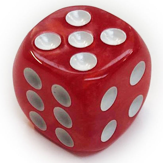Blackfire Dice - Assorted D6 Dice 12mm Marbled Red