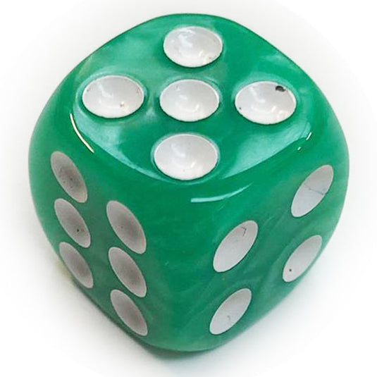 Blackfire Dice - Assorted D6 Dice 16mm Marbled Light Green