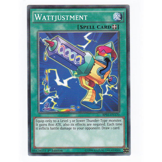Yu-Gi-Oh! - Battle Pack 3 - Wattjustment - 170/237