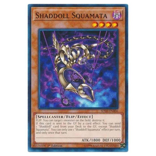 Yu-Gi-Oh! - Structure Deck - Shaddoll Showdown - Shaddoll Squamata (Common) SDSH-EN006