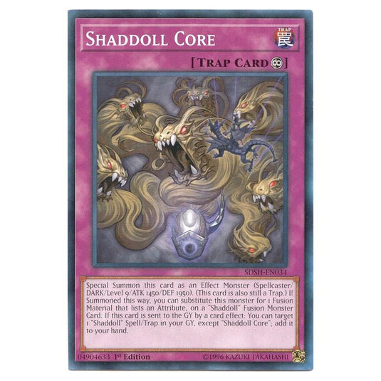 Yu-Gi-Oh! - Structure Deck - Shaddoll Showdown - Shaddoll Core (Common) SDSH-EN034