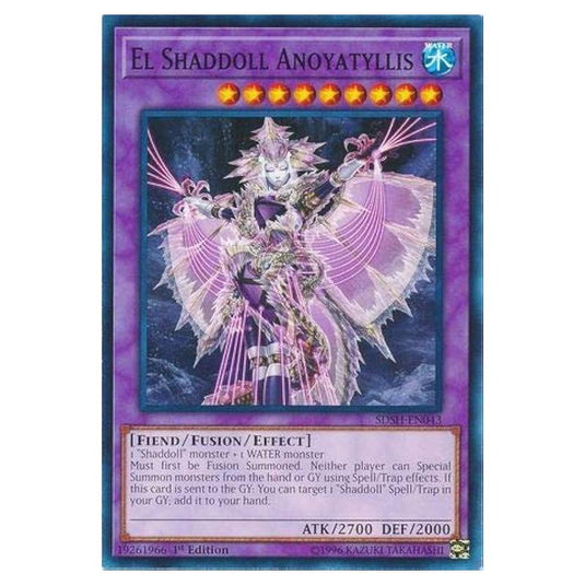 Yu-Gi-Oh! - Structure Deck - Shaddoll Showdown - El Shaddoll Anoyatyllis (Common) SDSH-EN043
