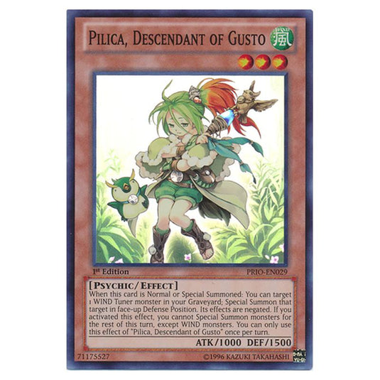 Yu-Gi-Oh! - Primal Origin - Pilica, Descendant of Gusto - 29/99