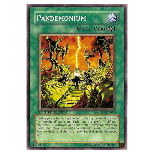 Yu-Gi-Oh! - Gold Series - Pandemonium (Common) GLD1-EN037