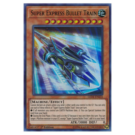 Yu-Gi-Oh! - Sisters of the Rose - Super Express Bullet Train (Ultra Rare) LED4-EN035