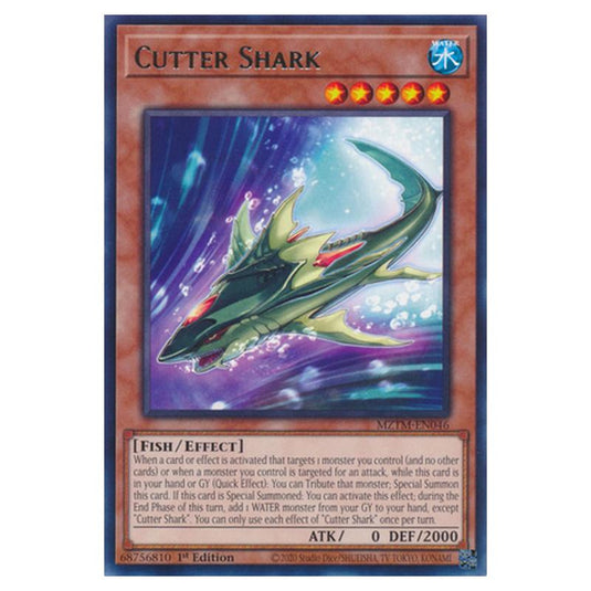 Yu-Gi-Oh! - Maze of the Master - Cutter Shark (Rare) MZTM-EN046