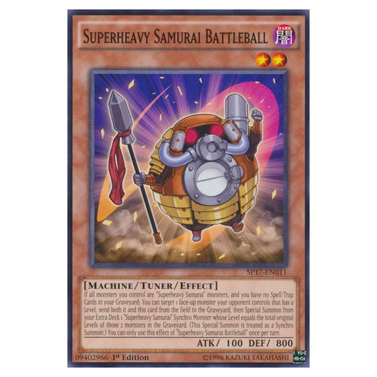 Yu-Gi-Oh! - Star Pack Battle Royal - Superheavy Samurai Battleball (Common) SP17-EN011