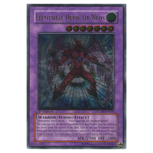 Yu-Gi-Oh! - Strike of Neos - Elemental HERO Air Neos (Ultimate Rare) STON-EN034