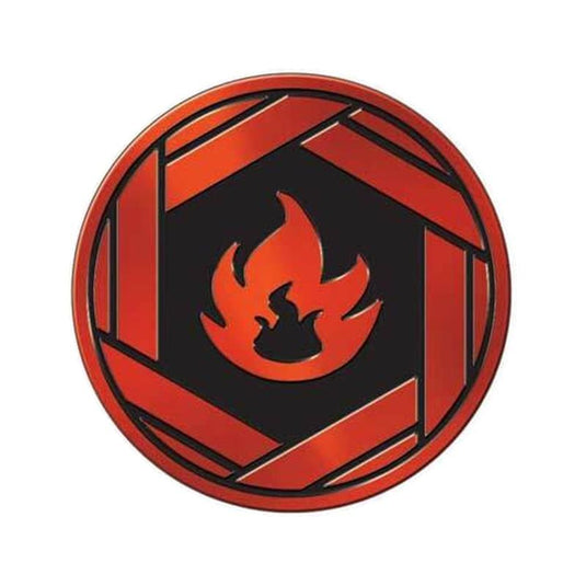 Pokemon - Fire Energy Jumbo Coin