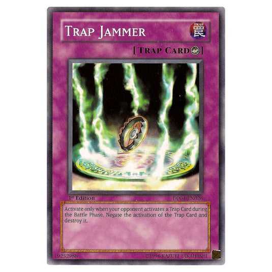 Yu-Gi-Oh! - Duelist Pack - Zane Truesdale - Trap Jammer (Common) DP04-EN026